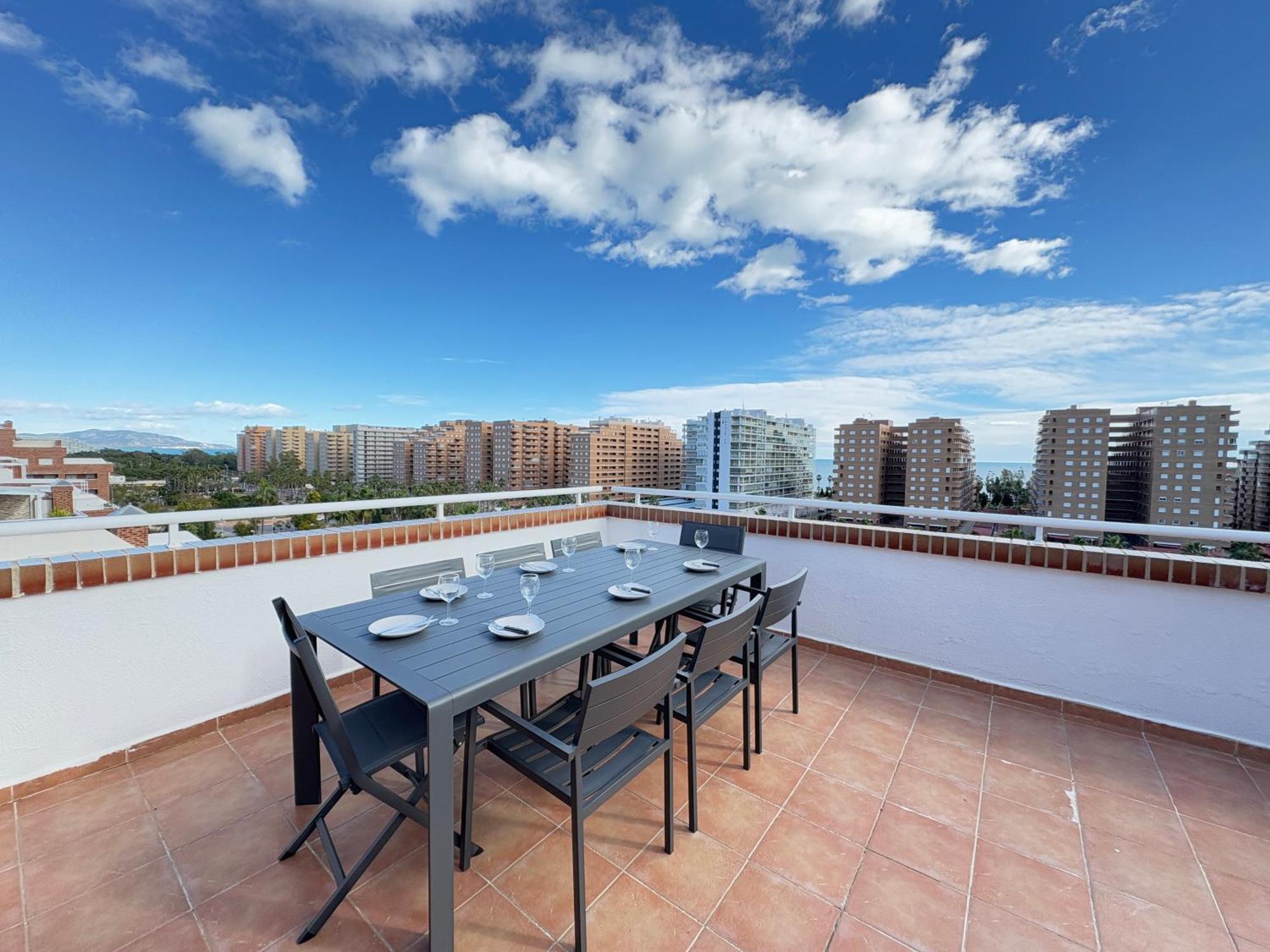 Apartamento Acv- Costa Marfil Ii-2ª Linea Planta 6 Frontal Oropesa del Mar Exterior foto